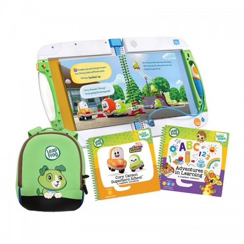 LeapFrog LeapStart Touch-and-Talk Learning Success Bundle System and 2 Books | 2-7 Years
